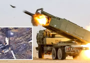 HIMARS uderzył w wyrzutnie, system naprowadzania ...