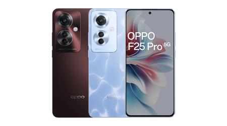 OPPO F25 Pro: wyświetlacz AMOLED 120 Hz, układ MediaTek Dimensity 7050, stopień ochrony IP65 i aparat 64 MP za 290 USD