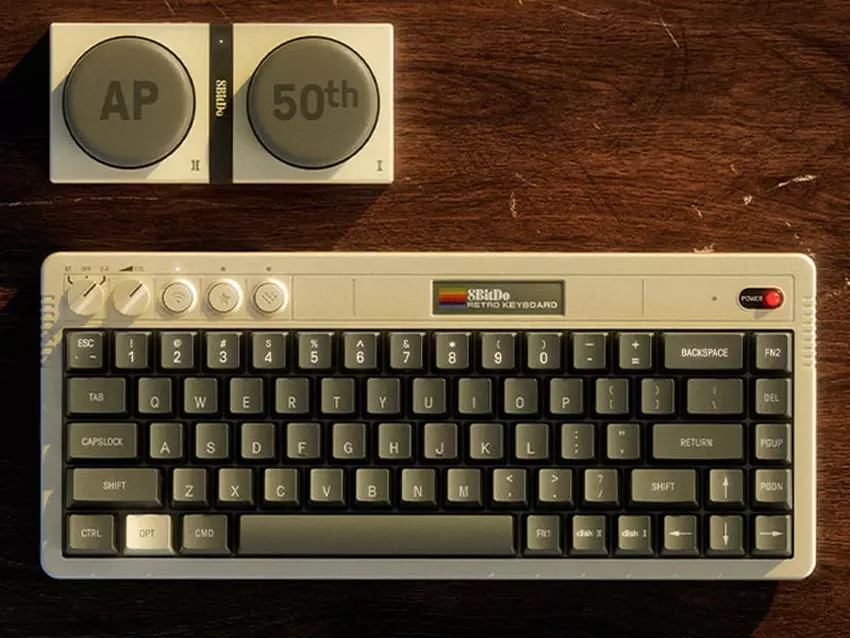 8BitDo Retro 68 Keyboard AP50th Limited Edition with Dual Super Buttons