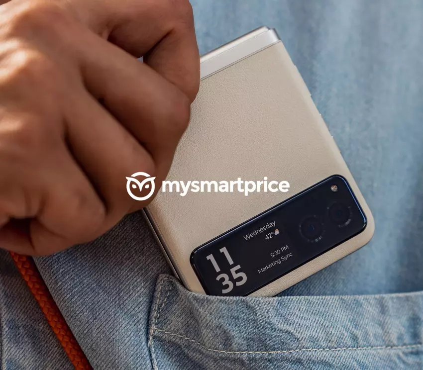 W sieci pojawiły się rendery prasowe łóżeczka Moto Razr 40