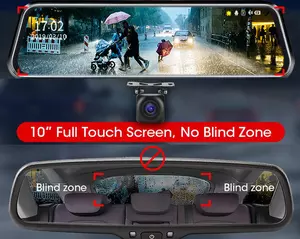 Jansite 10 cali 2.5K wideorejestrator samochodowy