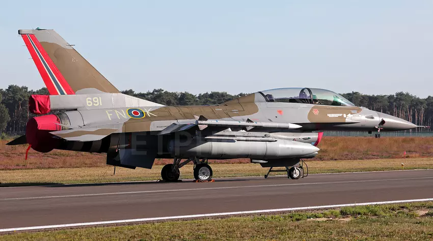 Norwegia potwierdza, że przekaże Ukrainie amerykańskie myśliwce F-16 Fighting Falcon