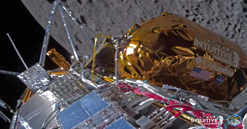 "Odyssey" stał się pierwszym amerykańskim statkiem kosmicznym, który wylądował na Księżycu od 50 lat