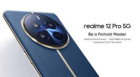 Realme 12 Pro: wyświetlacz OLED, procesor Snapdragon 6 Gen 1, bateria 5000 mAh z ładowaniem 67 W i aparat 50 MP z OIS za 310 USD