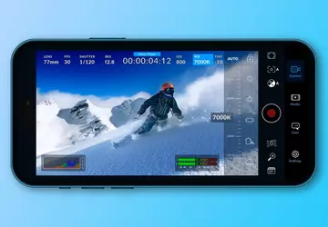 Aplikacja Blackmagic Camera na iPhone'a obsługuje ...
