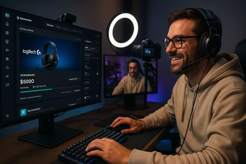 Logitech uruchamia platformę Streamlabs Sponsorships — bez prowizji i z pieniędzmi bezpośrednio dla streamerów
