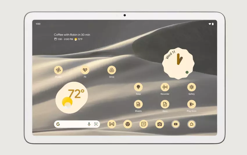 Plotki: Pixel Tablet dostanie 11-calowy wyświetlacz, obsługę Wi-Fi 6 i do 256 GB pamięci masowej