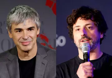 Założyciele Google, Larry Page i Sergey ...