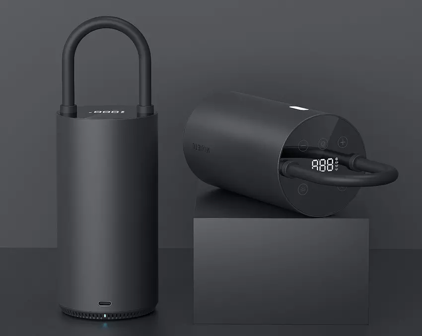 Mojietu Air Pump: przenośna pompa z ekosystemu Xiaomi z wyświetlaczem i portem USB-C za 62 USD