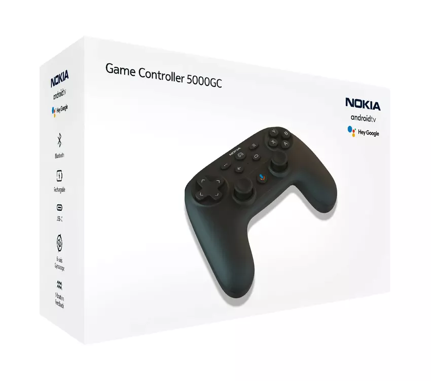 StreamView przygotowuje Nokia Game Controller 5000GC z przyciskiem Google Assistant, portem USB-C i do 14 godzin pracy na baterii