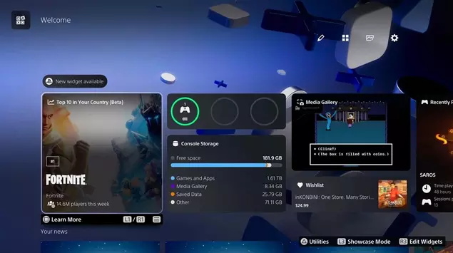 Sony testuje nowy widżet PS5: Sprawdź ...