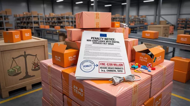 Gigant e-commerce Temu ukarany na 200 ...