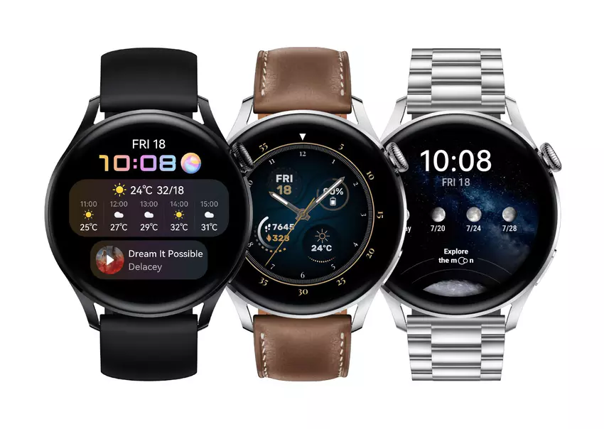 Inteligentny zegarek Huawei Watch 3 Pro z aktualizacją HarmonyOS 2.0.0.197 otrzymał nowe funkcje