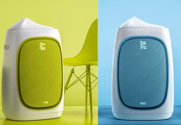 Koncepcja oczyszczacza i nawilżacza powietrza zapewnia, ...