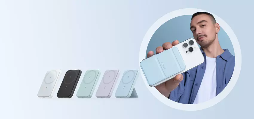 Zniżka wynosi 20 dolarów: Anker 622 5000 mAh Magnetic Battery z obsługą MagSafe dostępny na Amazon za 49 dolarów