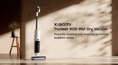 Xiaomi wprowadziło na globalny rynek odkurzacz Truclean W20 Wet Dry Vacuum z funkcją mopowania na mokro i samooczyszczania.