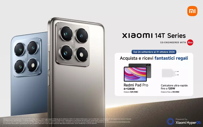 Xiaomi 14T i 14T Pro: ceny od 650 do 900 euro ujawnione przed oficjalną premierą