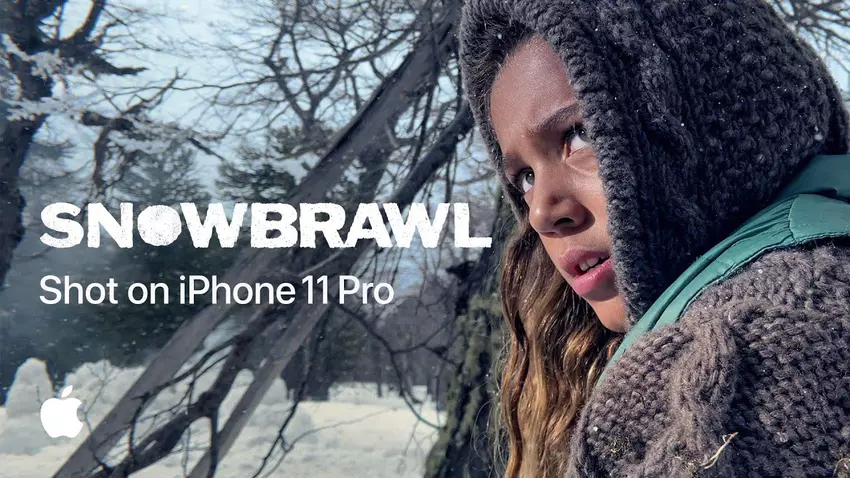 Snowbrawl: reklama nakręcona przez reżysera „Deadpool-2” na kamerze iPhone 11 Pro