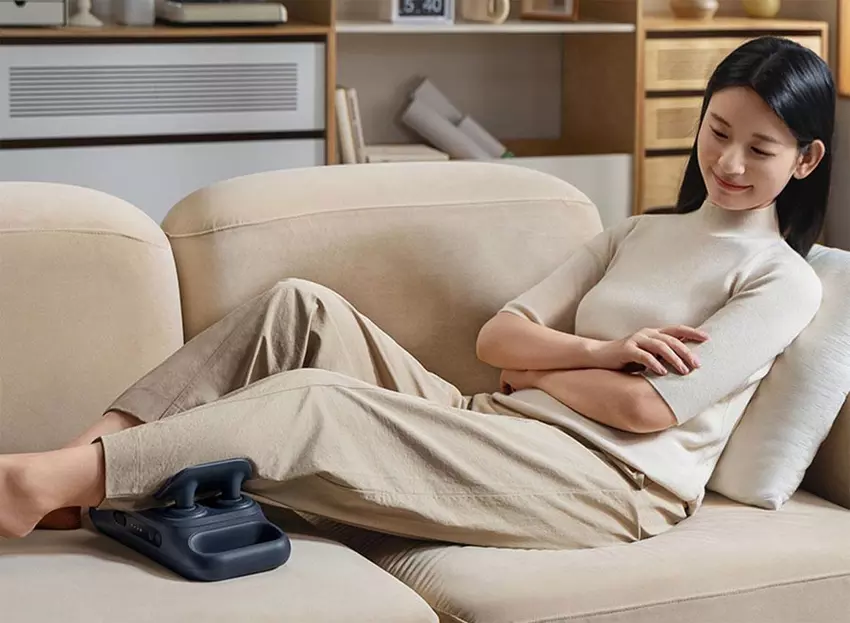 Porównanie głębokości oddziaływania Xiaomi Mijia Fascia Gun 3 z innymi modelami
