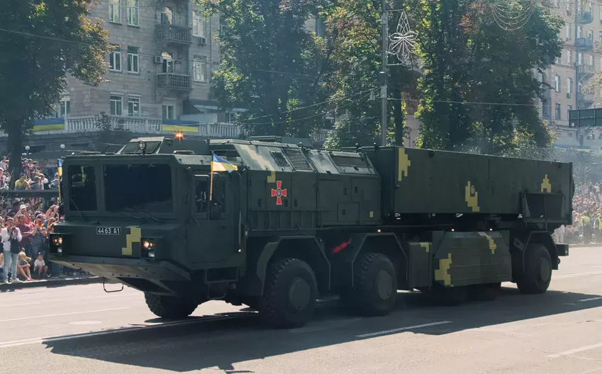 Ukraina po raz pierwszy zgłosiła użycie kompleksu Grim-2 opartego na pocisku balistycznym