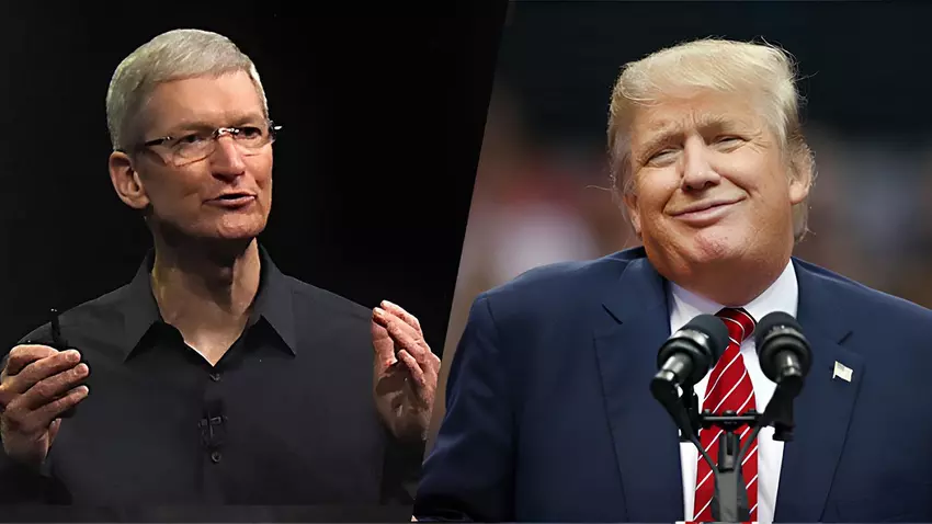 Trump grozi Apple cłem w wysokości 25% za każdy wprowadzony do USA iPhone