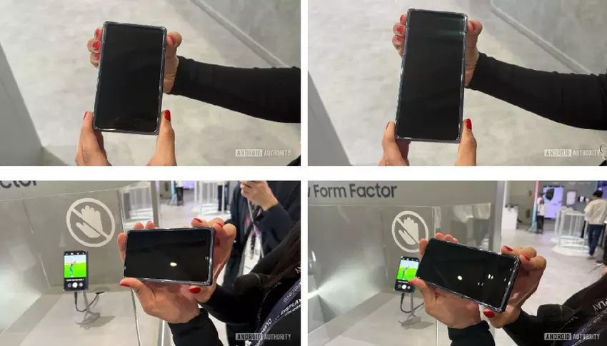Prototyp Samsung Mobile Slidable na stoisku MWC 2023