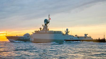 Ukraińskie drony nawodne Sea Baby uderzyły w rosyjski lotniskowiec rakietowy Bujan-M na Morzu Czarnym