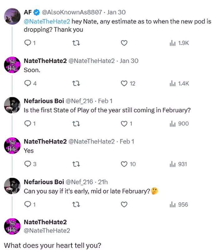 Korespondencja NateTheHate z subskrybentem