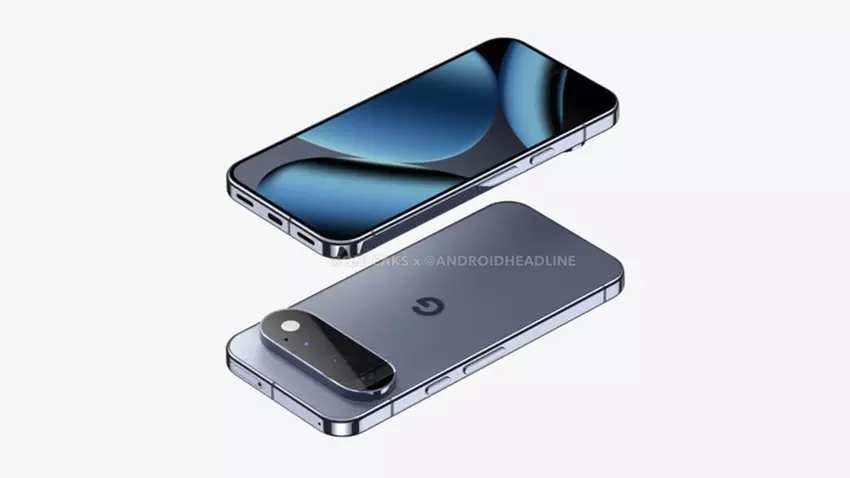Render Google Pixel 11 Pro na podstawie rysunków CAD