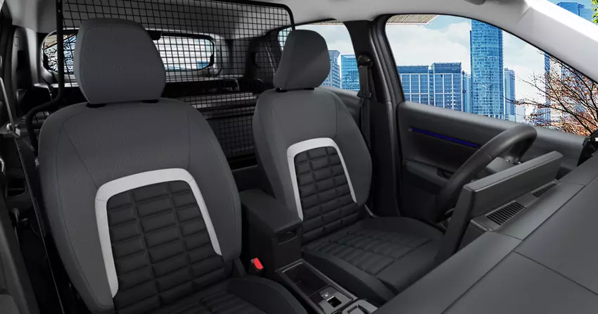 Wnętrze Citroen e-C3 VAN