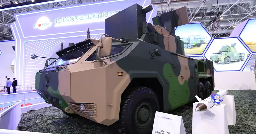 CASIC opracował system, który może niszczyć cele powietrzne oddalone nawet o 18 km - posiada radar DK-1, HQ-17AE SAM, przenośny system obrony powietrznej QW-12 i moduł bezzałogowy ZR-1500