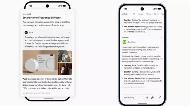 Google wprowadza reklamy AI do wyszukiwarki ...