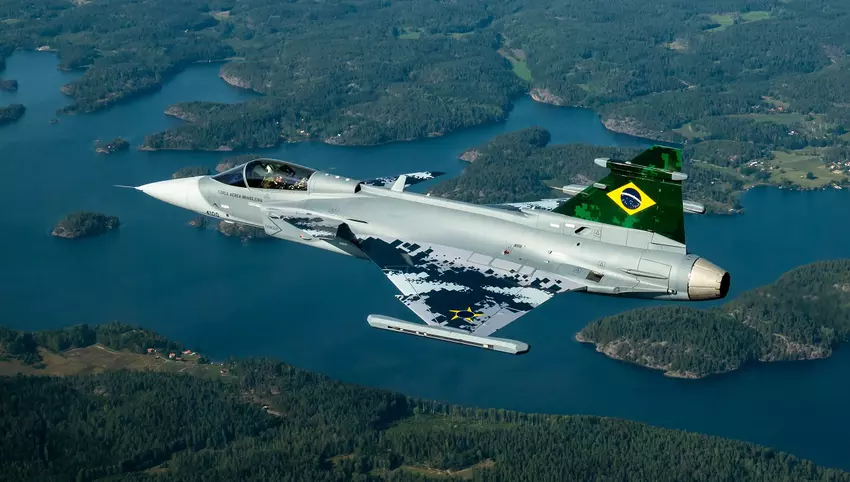 Saab i Embraer rozpoczynają wspólny montaż myśliwców JAS 39 Gripen w Brazylii