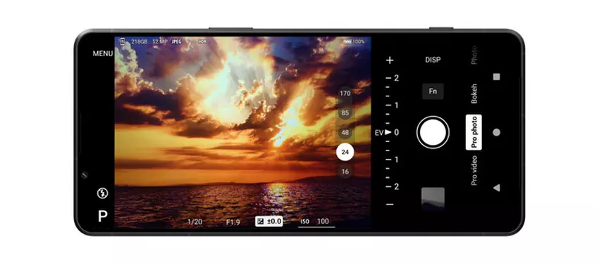 Interfejs Sony Xperia 1 VII. Ilustracja: Sony