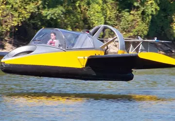 Hammacher Schlemmer prezentuje poduszkowiec 113 km/h ...