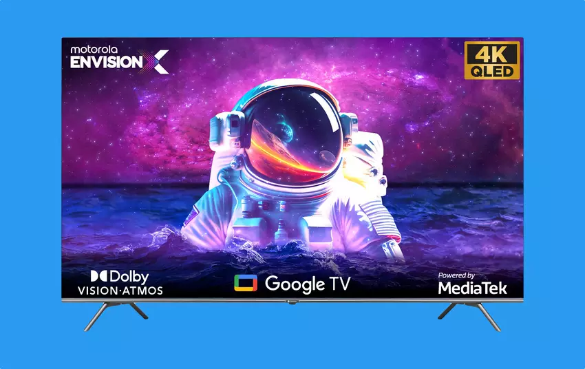 Motorola Envision X TV: seria inteligentnych telewizorów z ekranami 4K QLED do 65″, Dolby Vision i Google TV na pokładzie