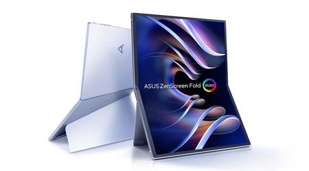 CES 2024: ASUS zaprezentował monitor ZenScreen Fold OLED MQ17QH z 17,3-calowym elastycznym wyświetlaczem OLED