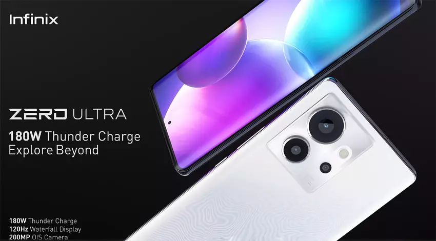 Infinix wprowadzi na rynek smartfon Zero Ultra z aparatem 200MP, wyświetlaczem 120Hz i ładowaniem 180W