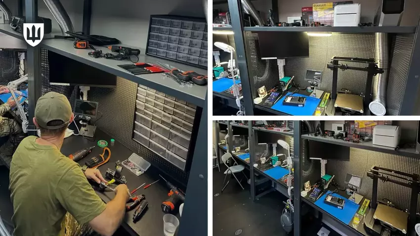 Do eksploatacji w Siłach Obrony Ukrainy dopuszczono mobilny warsztat dla dronów „Nebokraj”