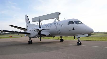 Polska otrzymała pierwszy samolot wykrywania i kontroli radarowej dalekiego zasięgu Saab 340B AEW-300