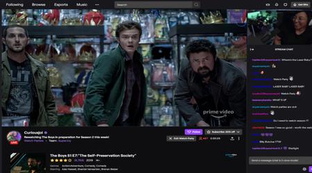 Twitch anuluje funkcję oglądania Prime Video