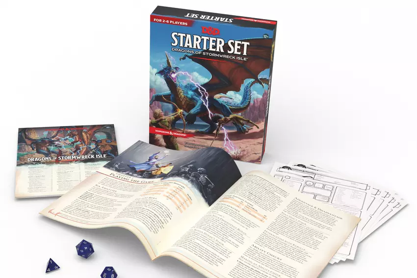 Nowy D&D; Zestaw startowy nosi nazwę Dragons of Stormwreck Isle i kosztuje 19,99 USD