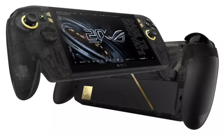 Asus ROG Xbox Ally X20 z półprzezroczystą obudową