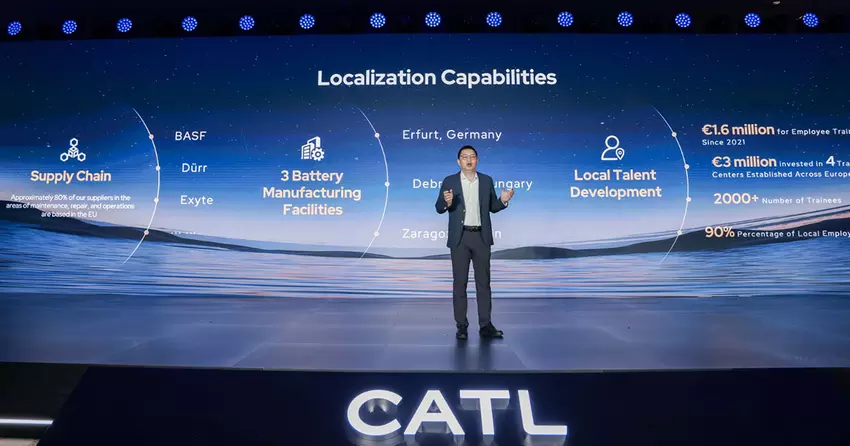 CATL zaprezentowała w Europie nową baterię Shenxing Pro z ultraszybkim ładowaniem