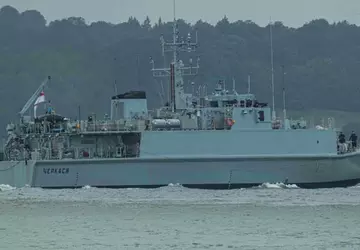 Wielka Brytania modernizuje ukraińskie trałowce Sandown