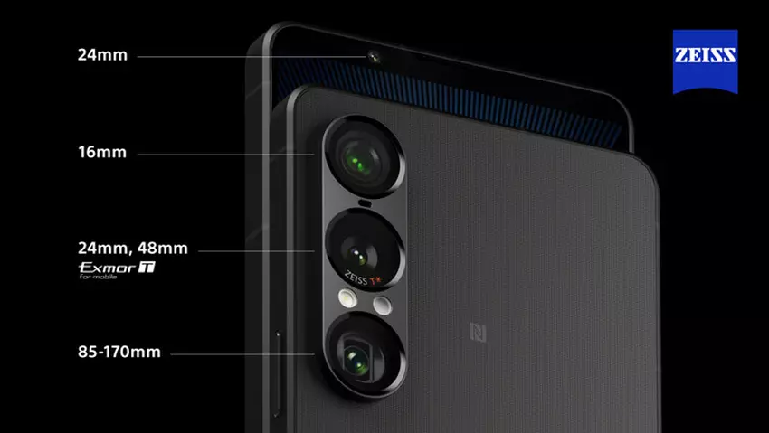 Aparaty Sony Xperia 1 VII. Ilustracja: Sony