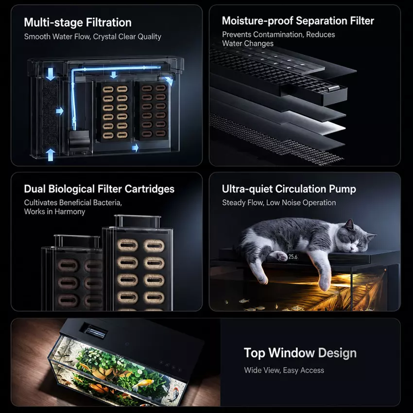 Akwarium Mijia Smart Fish Tank 2 Pro