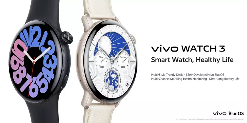 Vivo wprowadza Vivo Watch 3 z BlueOS: zegarek z czasem pracy baterii do 16 dni