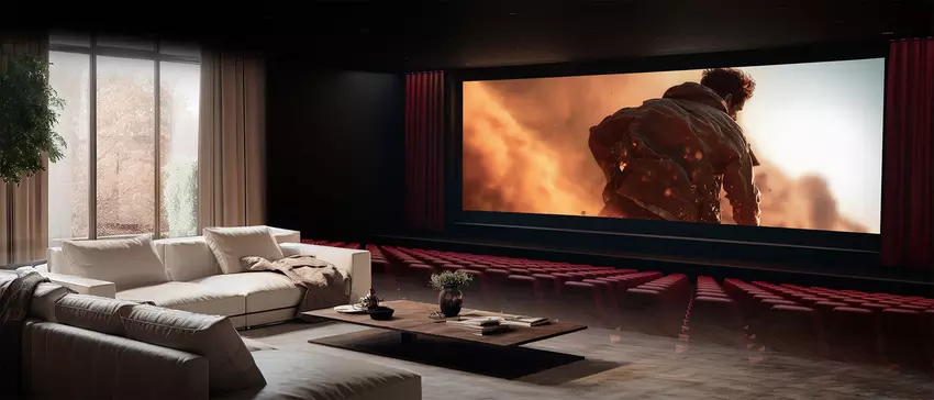 Obraz telewizora Sony Bravia 7 II z technologią True RGB