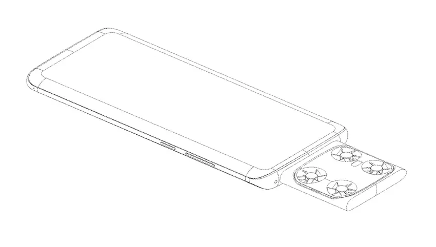 Vivo opatentowało smartfon z latającą kamerą: jest ona zamontowana na mini-dronie, który ukrywa się w obudowie telefonu